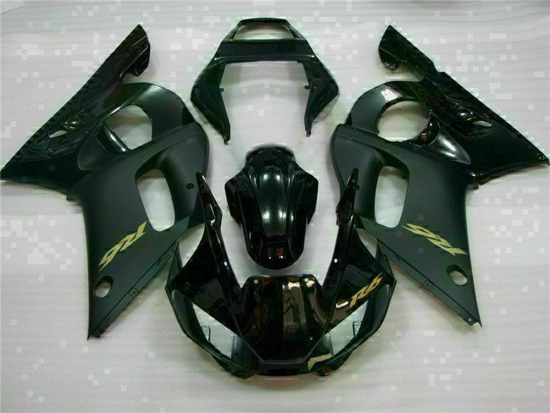 NT Fairing Fit for Yamaha 1998-2002 YZF-R6 G019- Black | ABS Injection