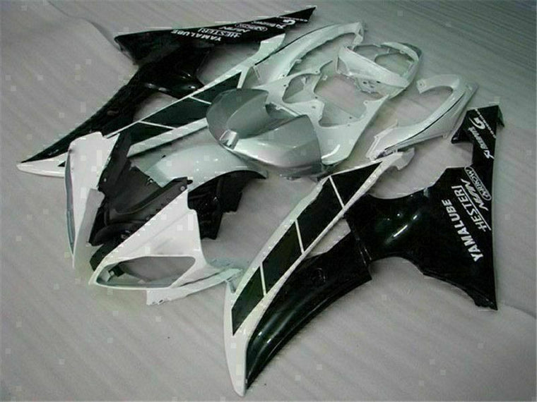 NT Fairing Fit for Yamaha 2008-2016 YZF-R6 G009- White Black | ABS Injection