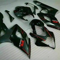 MS Injection Black ABS Set Fairing Kit Fit for  2005-2006 GSXR 1000 r010