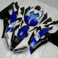MS Injection Bodywork Blue Black Fairing Fit for Yamaha 2008-2016 YZF R6 g042