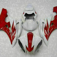 MS Injection Mold Red White Plastic Fairing Fit for Yamaha 2006-2007 YZF R6 g009