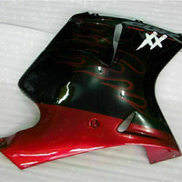 MS Injection Red Flame Fairing ABS Kit Fit for Honda 1996-2007 CBR1100XX u018