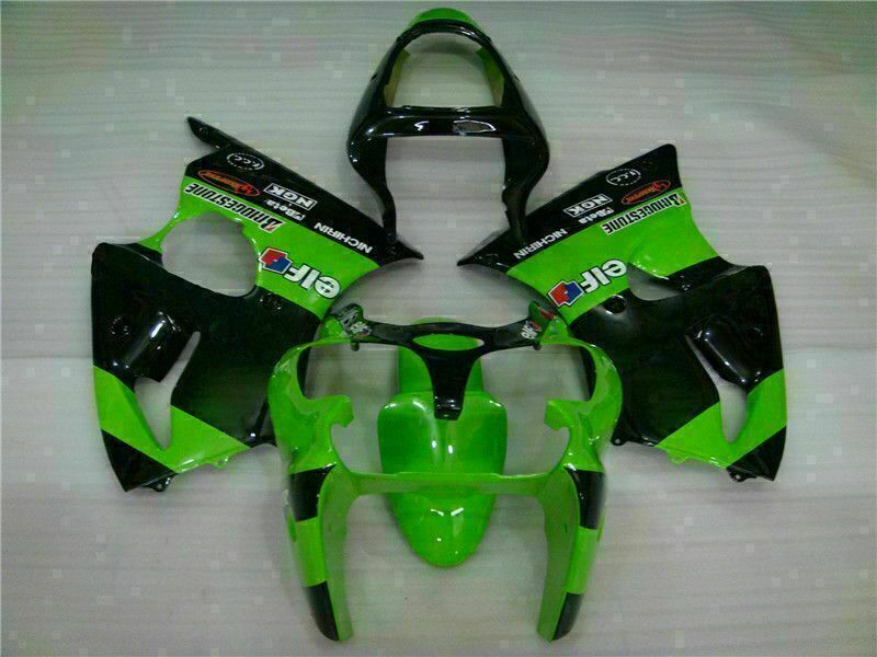 NT Fairing Fit for Kawasaki 2000-2002 ZX-6R T004- Green | ABS Injection