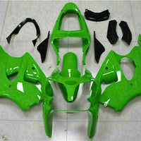 MSA Fit for  2000-2002 ZX6R Plastic Glossy Green Injection Fairing t018
