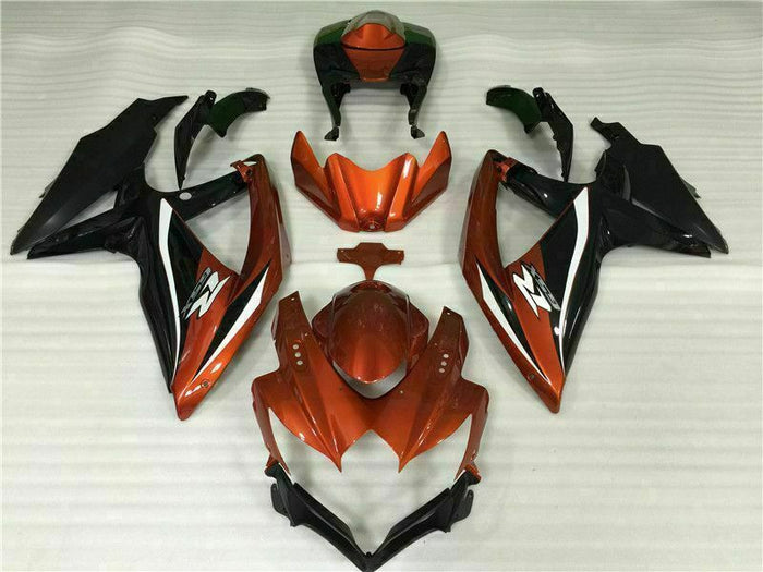 US STOCK NT Injection Mold Red Black Fairing Fit for 2008-2010 GSXR 600 750 N067 Available in TX