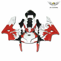 MSA Injection Mold Red White Fairing Fit for Honda 2005-2006 CBR600RR Cowl v0109