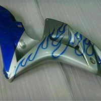MS Injection Blue Flame Silver Fairing Fit for Honda 2006-2007 CBR1000RR u046