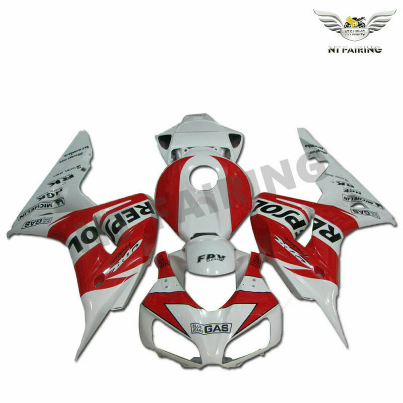 NT Fairing Fit for Honda 2006-2007 CBR1000RR U084- Red White | ABS Injection