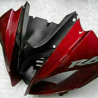 MS Injection Mold Plastic Red Black Fairing Fit for Yamaha 2008-2016 YZF R6 g006