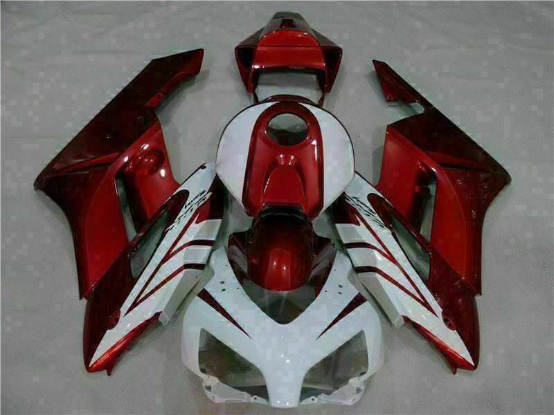 NT Fairing Fit for Honda 2004-2005 CBR1000RR N052- White Red | ABS Injection, US Stock