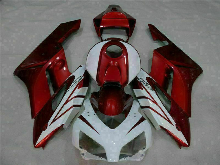 NT Fairing Fit for Honda 2004-2005 CBR1000RR N052- White Red | ABS Injection, US Stock
