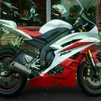 MS Injection Bodywork Red White Fairing Fit for Yamaha 2006-2007 YZF R6 g059