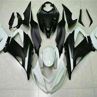 MSA Fit for  2013-2018 ZX6R 636 ZX-6R Plastic White Injection Fairing t002
