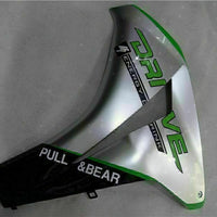 MS Injection Set Green Silver Fairing Fit for Honda 2008-2011 CBR1000RR u064