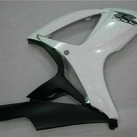 MSB Injection White Silver Fairing Fit for  2006 2007 GSXR 600 750 o077