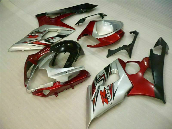 MS Injection Mold Red White Fairing Fit for  2005-2006 GSXR 1000 p021