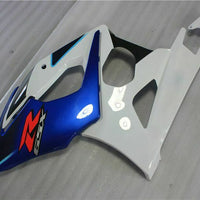 MS Injection Black Blue White Fairing Fit for  2005-2006 GSXR 1000 n056