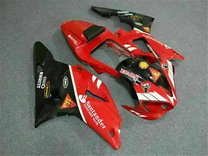 MSB Injection Mold Kit Red ABS Fairing Fit for Yamaha 2000-2001 YZF R1 f014