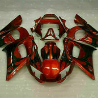 MS Injection Mold Brown ABS Kit Fairing Fit for Yamaha 1998-2002 YZF R6 g028
