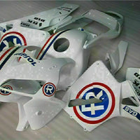 MSA Injection White Fairing Fit for Honda 2005-2006 CBR600RR Plastic u065