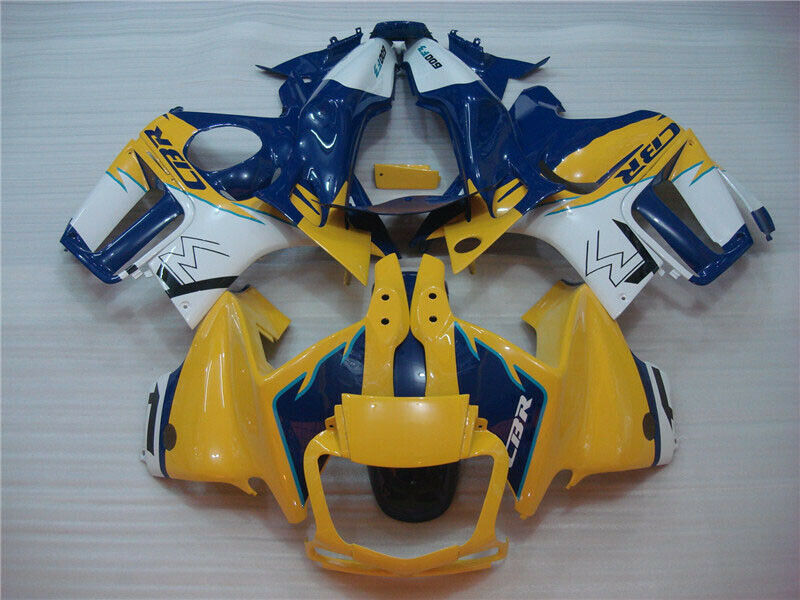 NT Fairing Fit for Honda 1995-1996 CBR600 F3 U007- Msa Yellow 600f | ABS Injection