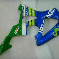 MS Injection Molding Fairing Blue Kit Fit for ABS Honda CBR929RR 2000-2001 u022