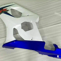 MS Injection Mold White Blue ABS Fairing Fit for  2003-2004 GSXR 1000 o013