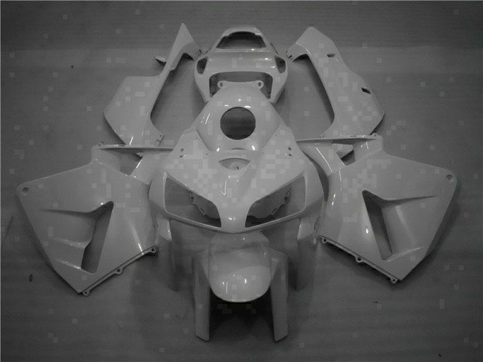 MSA Injection Mold Fairing Fit for Honda 2005-2006 CBR600RR Set White u067