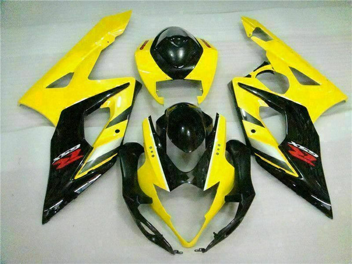 MS Injection Mold Yellow Black Fairing Fit for  2005-2006 GSXR 1000 q011
