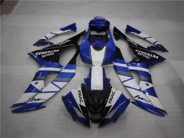 MSA Fairing Kit White ABS Injection Fit for Yamaha 2008-2016 YZF R6 u037