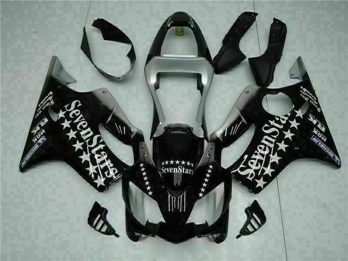 MS Injection Mold Black Fairing ABS Kit Fit for Honda 2001-2003 CBR600 F4I u048