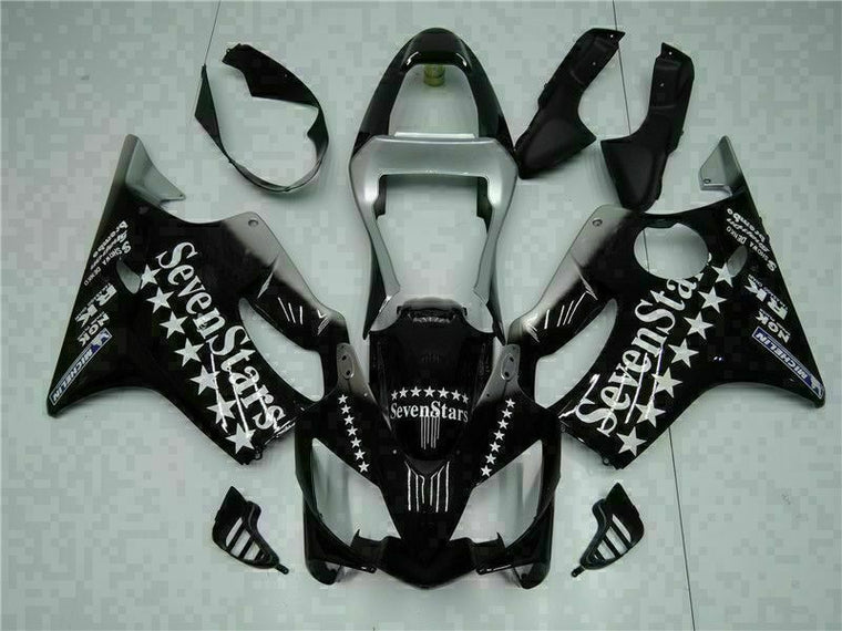 MS Injection Mold Black Fairing ABS Kit Fit for Honda 2001-2003 CBR600 F4I u048