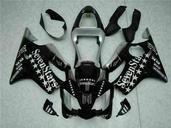 MS Injection Mold Black Fairing ABS Kit Fit for Honda 2001-2003 CBR600 F4I u048