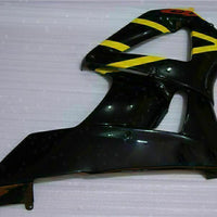 MS Injection Fairing  Black Yellow Kit Fit for ABS Honda CBR929RR 2000-2001 u06