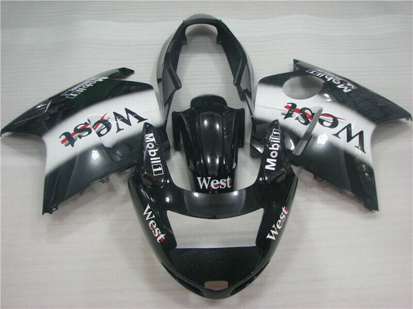 MSA Injection Black White Fairing ABS Fit for Honda 1996-2007 CBR1100XX u023