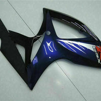 MSB Injection Black Blue Fairing Fit for  2006 2007 GSXR 600 750 n017