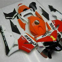 MSA Injection Mold Fairing Fit for Honda 2005-2006 CBR600RR Set Orange u098