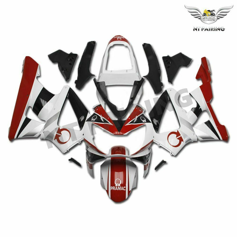 NT Fairing Fit for Honda 2000-2001 CBR929RR N028- Red White | ABS Injection