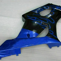 MS Injection Blue Flame Black Fairing Fit for  2003-2004 GSXR1000 p019