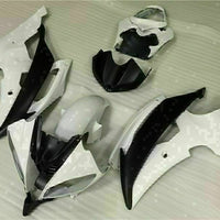 MS Injection Bodywork White Black Fairing Fit for Yamaha 2008-2016 YZF R6 g060