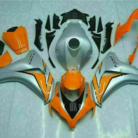 MS Injection Orange Silver Fairing Kit Fit for Honda 2008-2011 CBR1000RR u077
