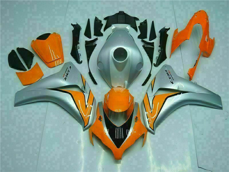 NT Fairing Fit for Honda 2008-2011 CBR1000RR U077- Orange Silver | ABS Injection