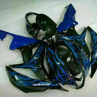 MSA Injection Blue Flames Fairing Fit for Honda 2007-2008 CBR600RR Plastic t026