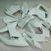 MSB Injection Mold  White Fairing Kit Fit for  2008-2010 GSXR 600 750 n018
