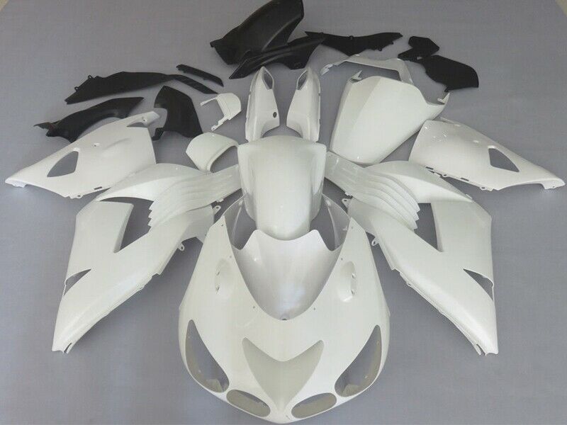 NT Unpainted Injection Fairing Fit for 2006-2011 ZX14R ZZR1400 Plastics m01