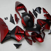 NT Injection Matte Black Red Fairing Fit for Honda 2003-2004 CBR600RR WTH R083