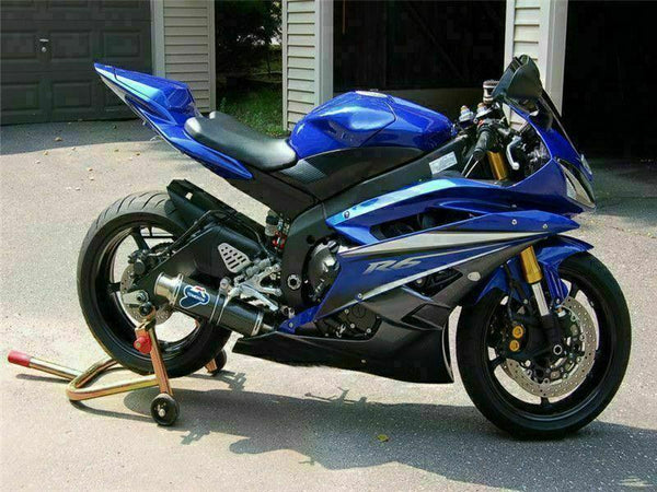 MS Injection Blue ABS Plastic Kit Fairing Fit for Yamaha 2006-2007 YZF R6 f054