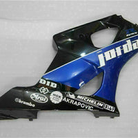 MS Injection Black Blue Bodywork Fairing Fit for  2003-2004 GSXR 1000 q042