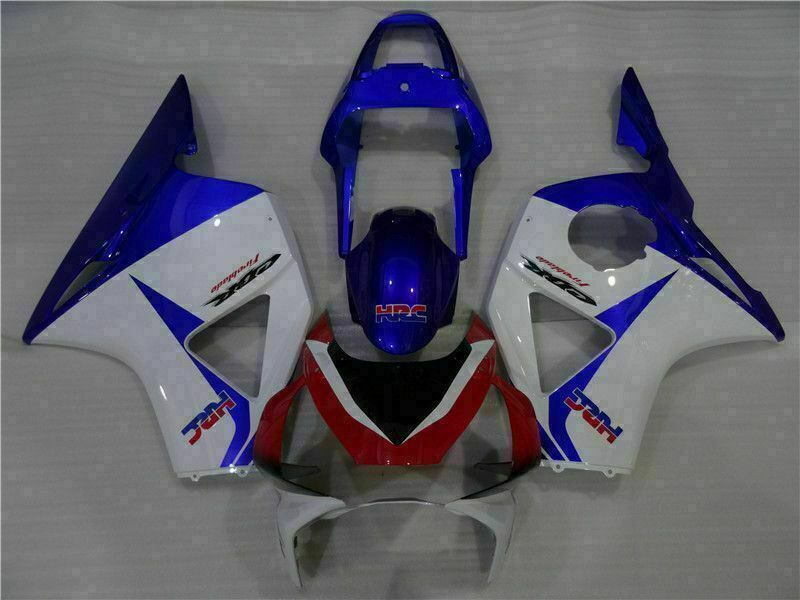 MS Injection Blue White Fairing Kit Fit for Honda 2002 2003 CBR954RR 900RR u024