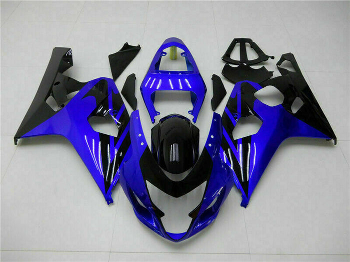 MSB Injection Mold Blue Fairing Fit for  2004 2005 GSXR 600 750 n050